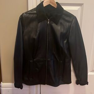 Vakko Leather Coat